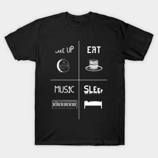 A perfect keyboard day (dark version) T-Shirt